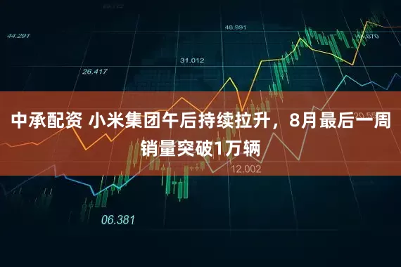 中承配资 小米集团午后持续拉升，8月最后一周销量突破1万辆